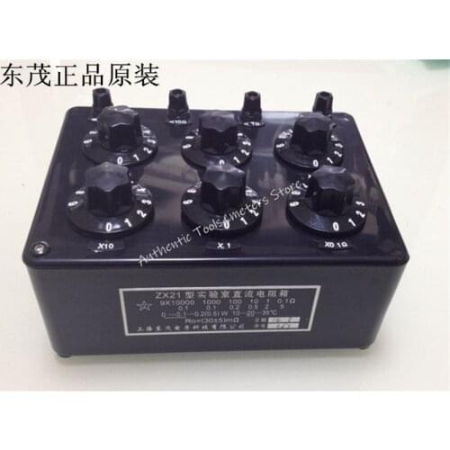 ZX21 Precision Variable Decade Resistor Resistance Box 0.1R