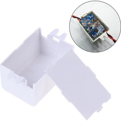 New 1pc-10pcs Waterproof Plastic Electronic Enclosure Project Box Black 65x38x22mm Connector Wire Junction Boxes