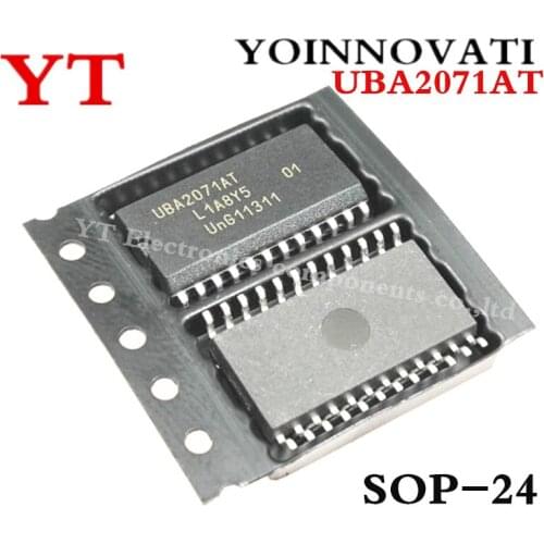 10pcs/lot UBA2071 UBA2071AT 2071 DVR HALF BRIDGE SOP24 IC Best quality