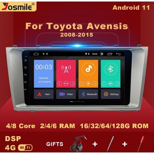 2 din Android 11AI Voice Control Car Radio Multimedia Player For Toyota Camry 6 40 50 2006-2011 GPS Navigation Stereo Head unit