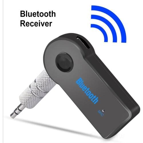 KDsafe Smart Car Music Bluetooth Wireless Receiver 3.5mm Wireless Adapter Auto Bluetooth Adapter Aux Car Stereo Audio Receiver
