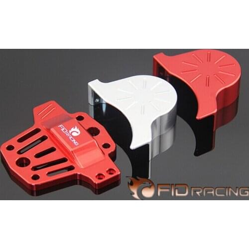 Fid CNC alloy center differential brace diff bracket V2 and gear cover kit for Losi 5IVE T LOSI MINI WRC