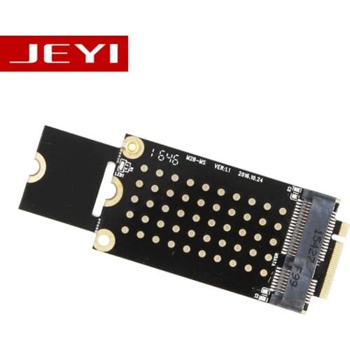 JEYI MTON mSATA TO NGFF mini SATA Transfer m.2 NGFF 2260 2280 SATA3 m.2 Port TO mSATA Port mSATA Become to NGFF m.2 mSATA3 new