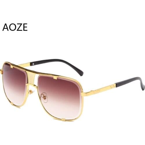 2020 Classic Oversized Men gradient Sunglasses Luxury Brand Women mach one Sunglasses Square retro Oculos de sol masculino UV400