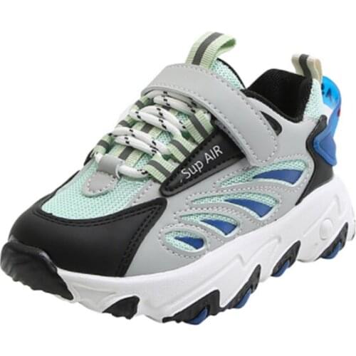 Spring Autumn New Fashion Kids Running Shoes Boys 2021 Breathable Mesh Sneakers Girls Comfort Lightweight Children Casual Shoe