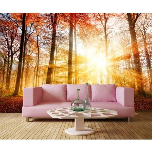 Custom mural,papel de parede,Autumn Forests Nature wallpapers,restaurant living room sofa TV wall bedroom kitchen 3d wallpaper