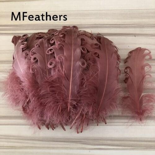 New! Wholesale Leather Pink 500 pc quality natural goose feathers, 5-8 inches / 13-20cm DIY jewelry carnival decoration craft