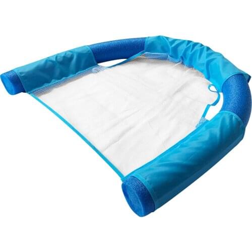 Floating Noodle Chair for Water Mesh U-Seat Flexible Portable Swimming Pool Float