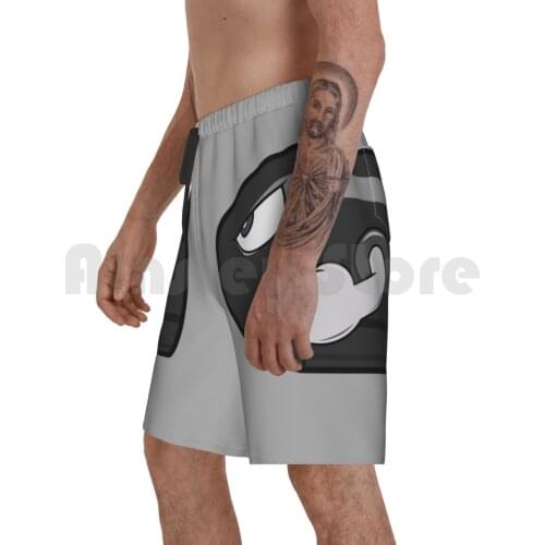 Bullet Bill Beach Shorts Men Beach Pants Swim Trunks Super Kart Bullet Bill Bullet Bill Item Gaming Games Console