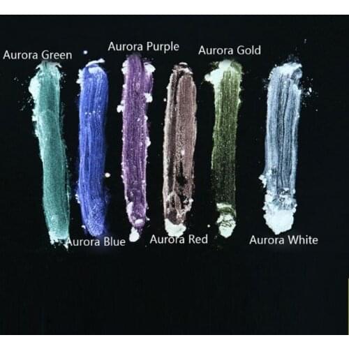 R58E Pigment Powder Color Pigment Dyes for DIY Slime Coloring Luminous Long Lasting Changeable Color for Nail Art Painting