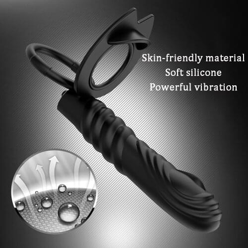 Strap on Dildo Vibrating Sex Anal Toys for Couples Anal Vibrator Powerful Bullet Vibrador Silicone Masturbation Vagina Massager