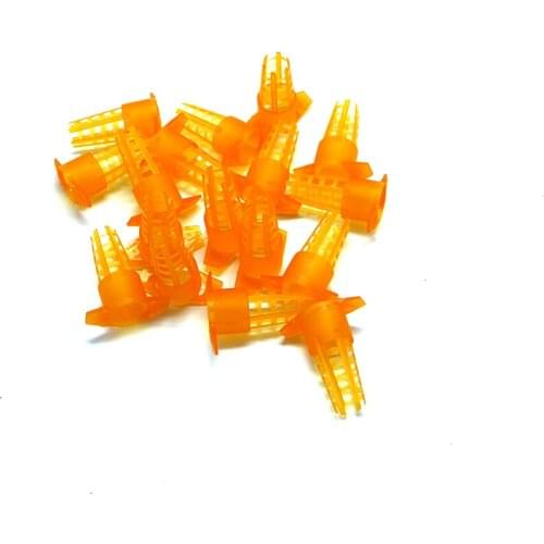 10pcs Bees Tools for hive bee king protection cover rearing queen cages cell cage plastic box anti bite catcher equipment