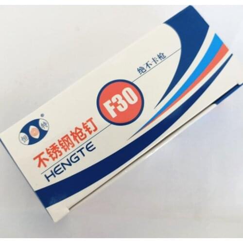 1100pcs gun nails 30mm stainless steel Electric Straight nail gun staples