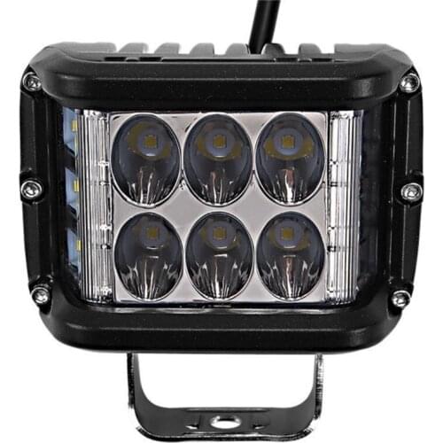 12V-32V 45W Work Light Side Shooter LED Light Bar Combo Pod Strobe Lamp for ATV Q9QD