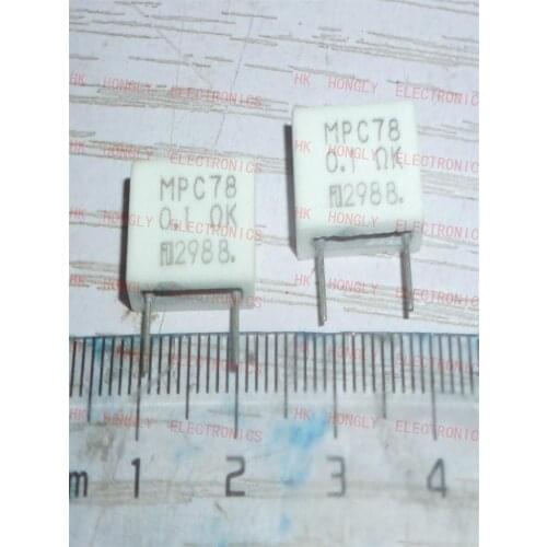 20PCS MPC78 2W 0.1R 0.1 OHM 0.1ΩK