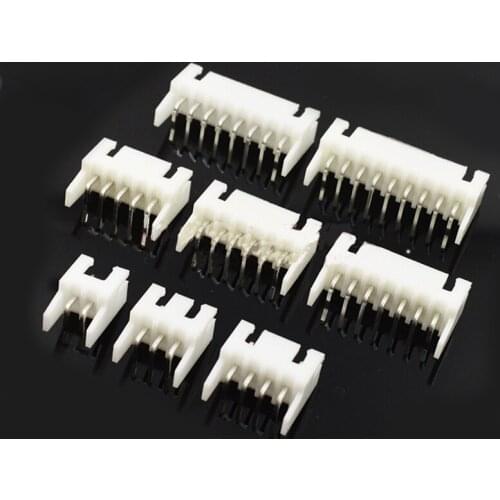 20pcs XH2.54 Connector Terminal Block -2345678910P-AWD XH2.54MM Pitch White Curved Needle With Positioning Copper Needle