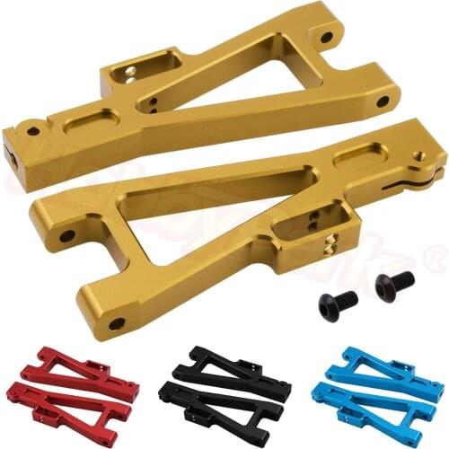 Aluminum Lower Suspension A Arms Replace EA1001 for JLB Racing CHEETAH 1/10 Brushless RC Car Monster Truck Upgrade Parts