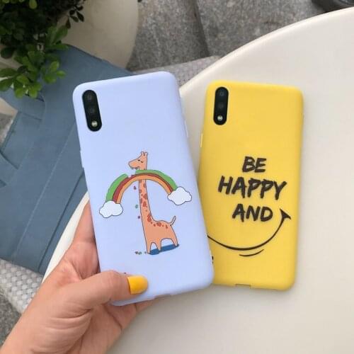 For Samsung Galaxy A01 SM-A015f Phone Cover Cute Fashion Cartoon Case For Samsung Galaxy A01 A015F A 01 Soft Silicone Funda Capa