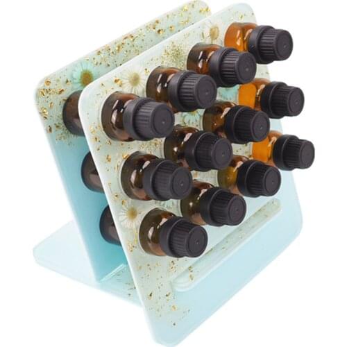 Epoxy Resin Mold Essential Oil Holder Mould Container Crafts Art Tool Adults