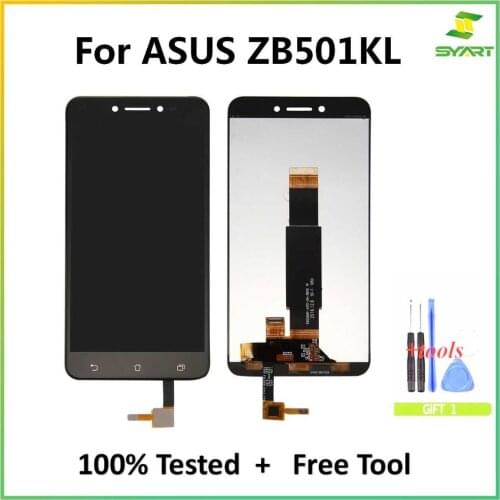 For ASUS ZenFone Live ZB501KL LCD Display Touch Screen Digitizer Assembly + Free Tools For Asus ZB501KL X00FD 5.0" LCDs Screen