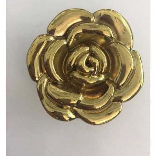 European drawer handle Modern simple rose wardrobe Single hole handle Antique cabinet pulls bedside table knob kitchen door knob