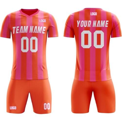 Popular Soccer Jersey and Shorts for Player/Team Print Your Team Name/Number Quick Dry Soccer Outfits Soft Uniform for Adult/Kid