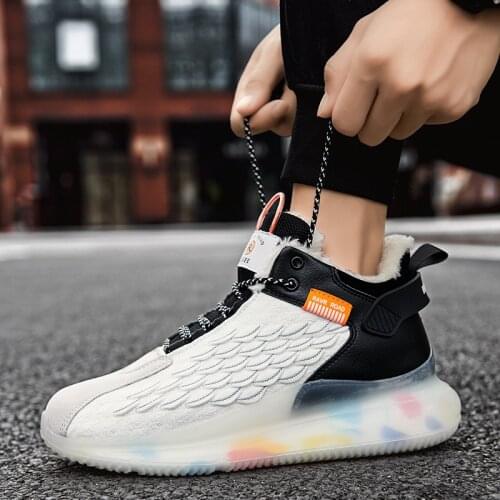 Fish Scale Sneakers for Men Transparent Jelly Sole Running Shoes Male Stylish Fashion Footwear Gym Workout Trainers High Quality