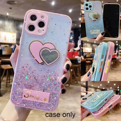 Fashion Colored Starry Phone Case For iPhone 12 Mini Max Cover Soft 2021 Mobile Pro Phone Transparent J4J6
