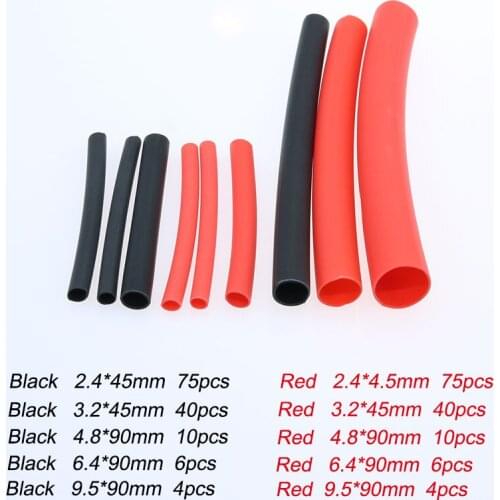 270pcs Set Heat Shrink Tube Assorted Insulation Shrinkable Tube Wire Cable Sleeve Kit