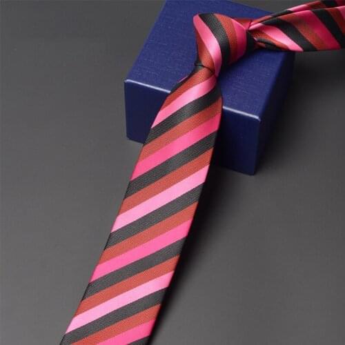 2020 Brand New High Quality Fashion Striped Tie for Men Business Formal Suit Party Neck Tie 6CM Slim Necktie