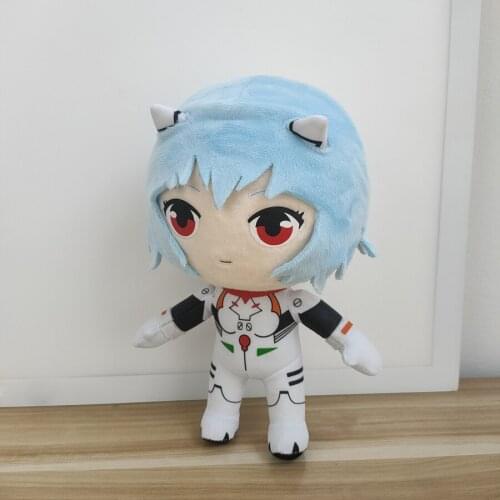 2021 new 22CM rei Plush Toys Doll Kawaii rei Plush Anime Stuffed Plush Toys Christmas Birthday Gift For Kids Cute Plush Toy