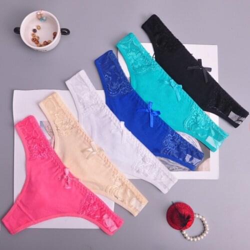 Sexy Thong Lace Panties Women Underwear Cotton Briefs Female Seamless G-string Girls Lingerie vs pink Cute Panty Lot Hot Sale bh