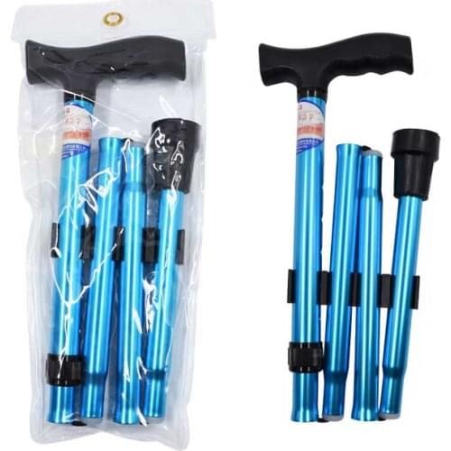 High quality Mountain climbing crutch strong disable elderly foldable portable crutch