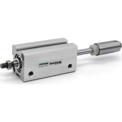 SDAJS16X30-20B YIYUN Thin cylinder with adjustable double axle compound travel SDAJS series
