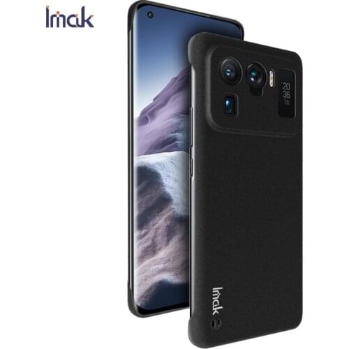 For Xiaomi Mi 11 Ultra Case IMAK HC-3 Thin And Light Hard Plastic Back Cover Case for Xiaomi 11 Ultra