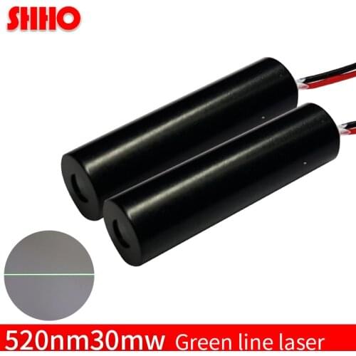 High quality 520nm 30mw green line laser module industrial class production laser locator transmitting tube laser launcher
