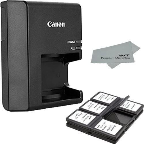 Canon Replacement LC-E10 Charger for LP-E10 Li-ion Battery Compatible with Canon EOS Rebel T3, T5, T6, T7, EOS 1100D, EOS 1200D