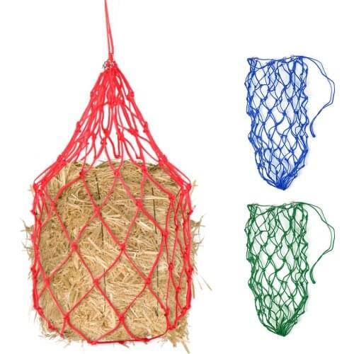 2021 Horse Forage Bag Donkey Feeding Bag Horse Care Products Slow Feeder Net Equestrian Horse Forage Bag Feeding Supply New