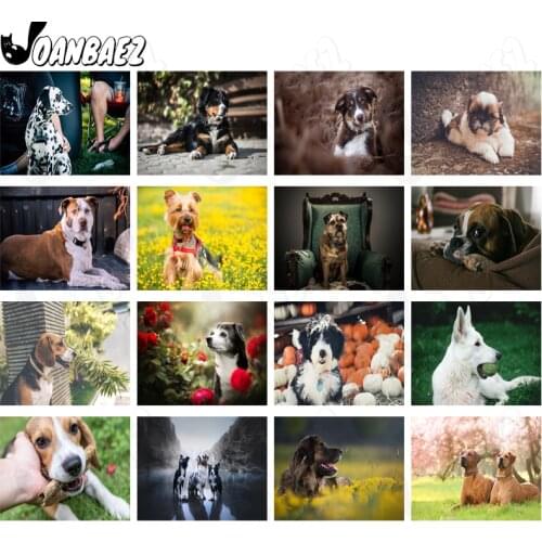 Cute Dog Diamond Painting Cute Pet Cross Stitch Embroidery 5D Diy Mosaic Kit Hand Inlaid Home Decoration Accessories
