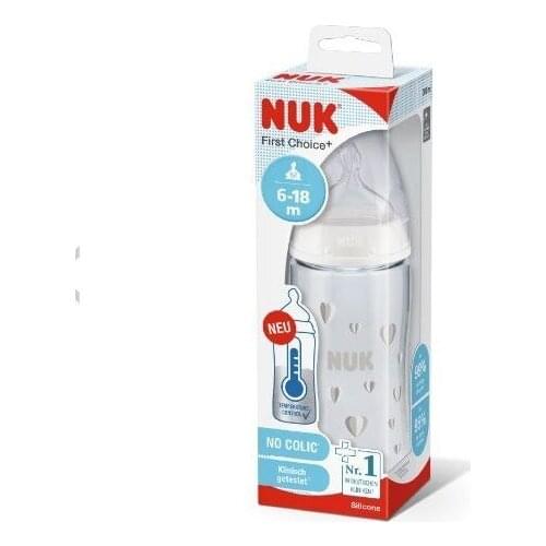 NUK BIBERON FIRST CHOICE 6-18M CONTROL DE TEMPERATURA 300ML