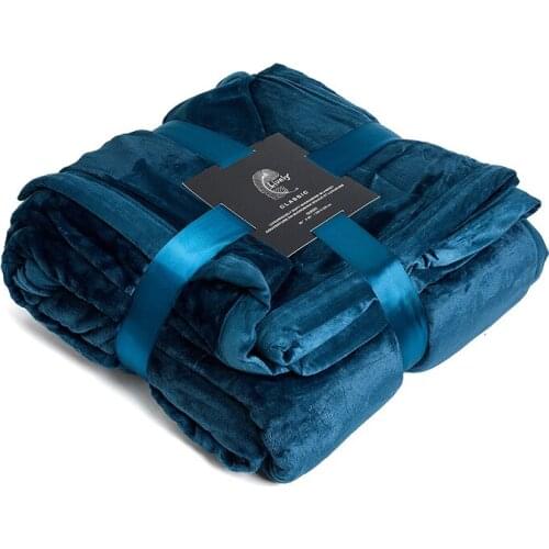 Double-Layer Thickened 3kg Heavy Edging plus Velvet Blanket
