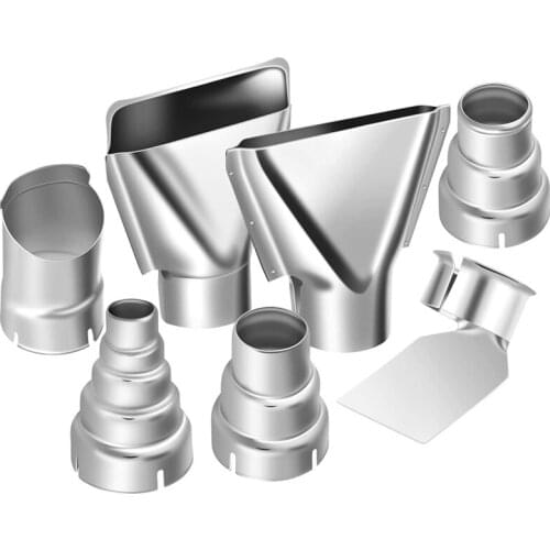 Hot Air Nozzle Kit 14Pcs Heat Resisting Nozzles Accessory Replacement for Hot Air Soldering Station Repair Tool