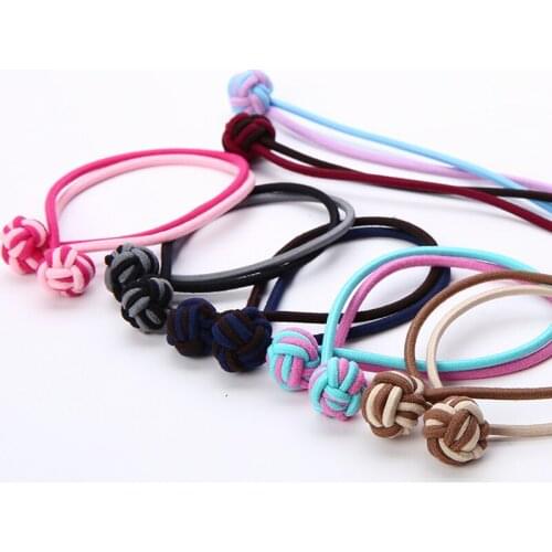 Korean hair accessories hair ring wholesale Chinese knot Larry the amount of hair rope