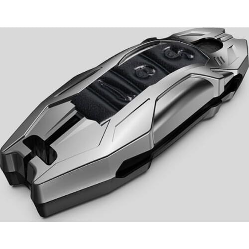 Metal all-inclusive key case For Porsche Cayenne Macan panamera 911 car key protection case car accessories