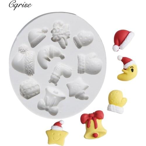 Cute Moon Star Bell Shape Silicone Mold Soap Mold Cake Decorating Tools Mini candle mold Candy chocolate mold