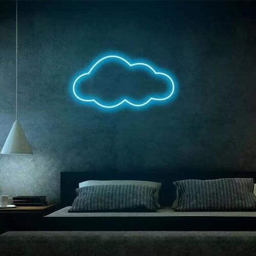 Cloud Custom Led Neon Light Sign Wedding Decoration Bedroom Home Wall Decor Marriage Party Neon Light Creative Gift