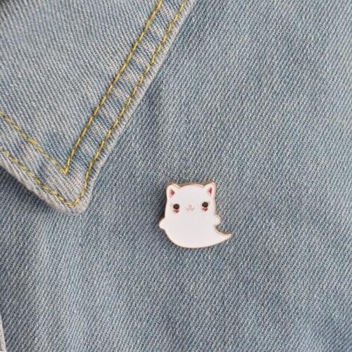 The New Cartoon Animal Kitten Brooch Pin Logo Men & Women Wholesale Cartoon Brooch Badge