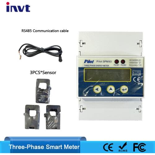 A New CT Current Limiter Sensor for INVT Single-phase or Three-Phase Solar Grid Tie Inverter