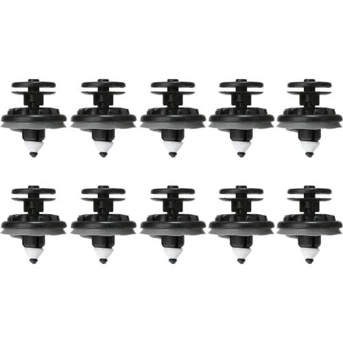 Durable 10pcs Interior Door Card Panel Trim Clips 13mm 18mm For Audi A4 A6 A8 Q5 RS4 RS6