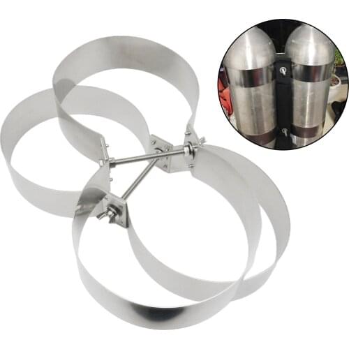 Durable 12L Diving Tank Band Carry Carrier Loop Stainless Steel Dive Air Cylinder Bottle Retainer Snorkeling BCD Hose Holder